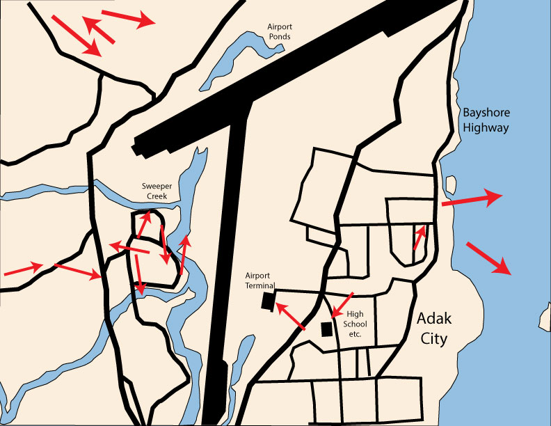 Adak Town Vicinity Photos